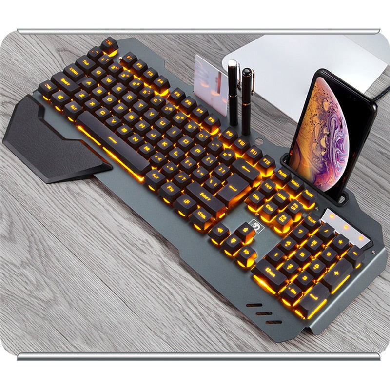 Stellar RGB Ergonomic Gaming Keyboard - Mobile Edition