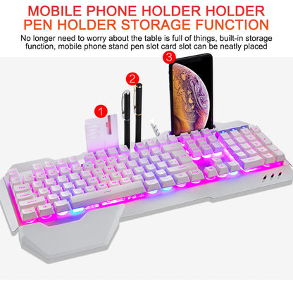 Stellar RGB Ergonomic Gaming Keyboard - Mobile Edition