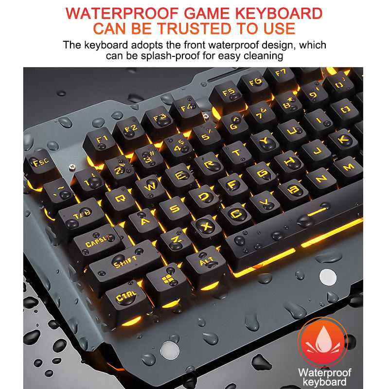 Stellar RGB Ergonomic Gaming Keyboard - Mobile Edition