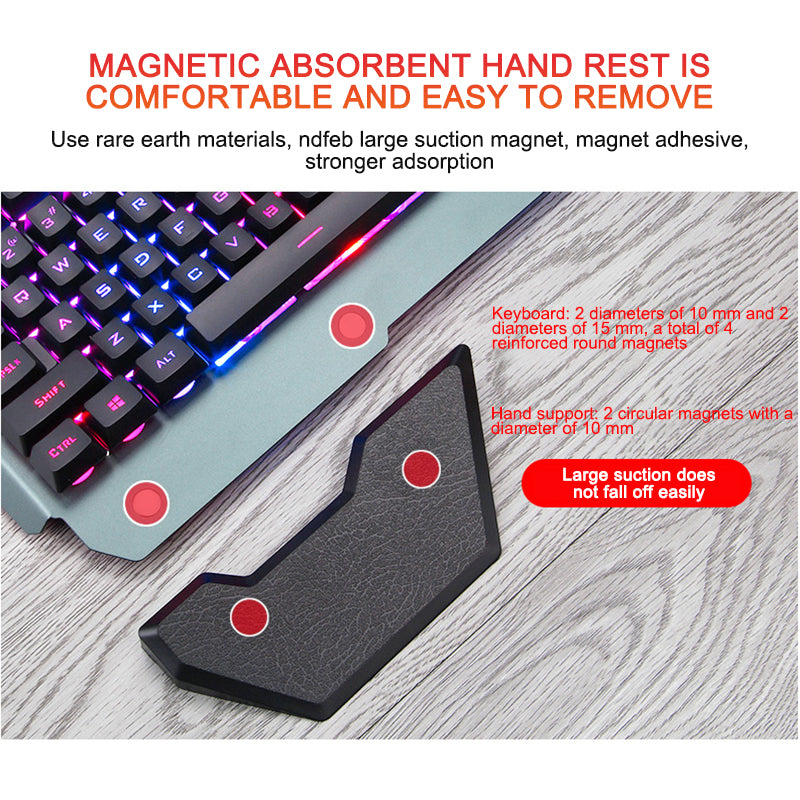 Stellar RGB Ergonomic Gaming Keyboard - Mobile Edition