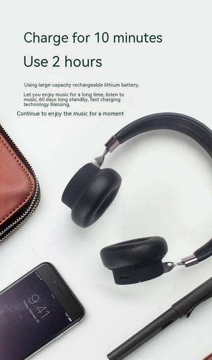 Simple Solid Color Headworn Bluetooth Phone