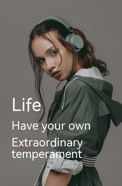 Simple Solid Color Headworn Bluetooth Phone
